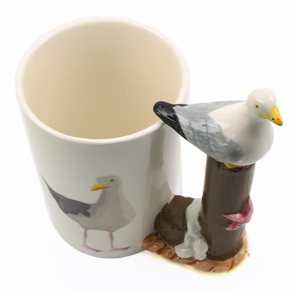 3D Seagull Shape Mug