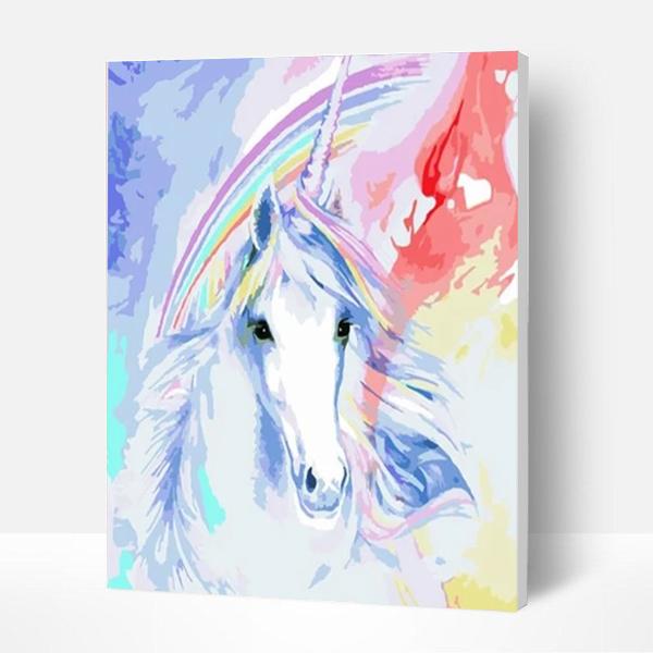 Paint by Numbers Kit for Kids-  Rainbow Unicorn Deco26