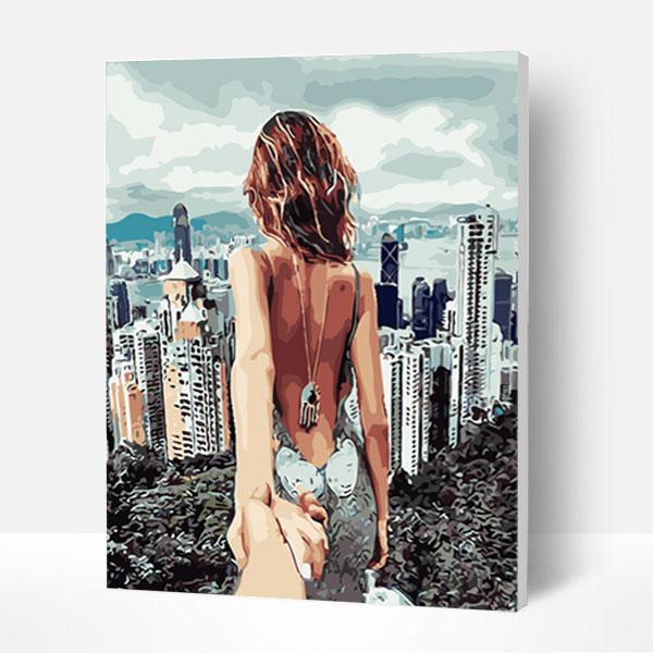 Paint by Numbers Kit - Follow Me To New York Deco26