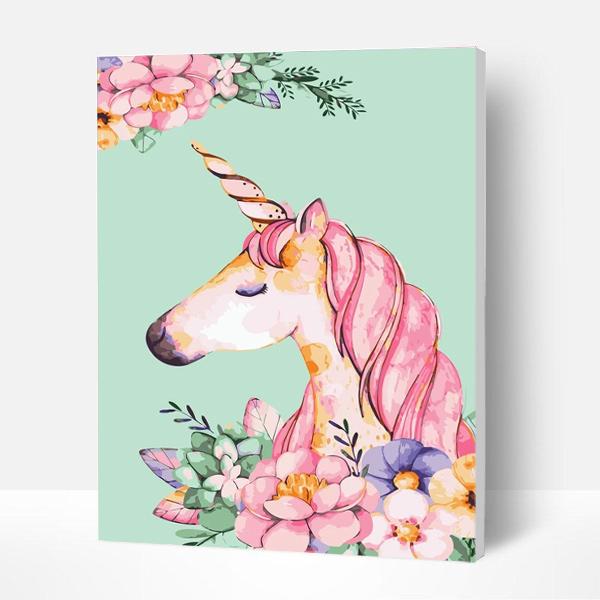 Paint by Numbers Kit for Kids- Fantasy unicorn – Deco26