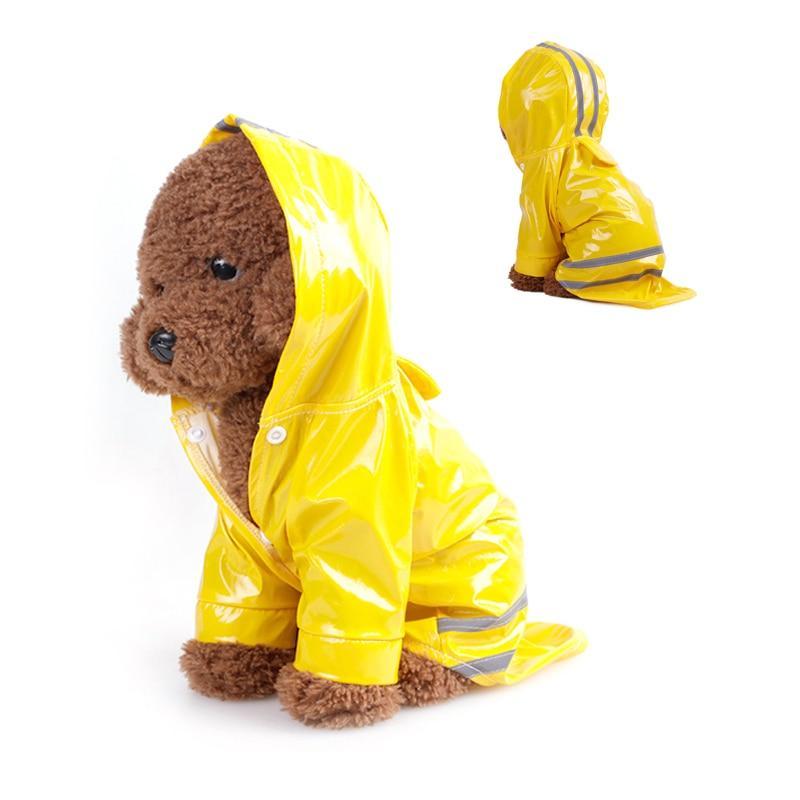 Adorable Waterproof Raincoat Pet Clothes