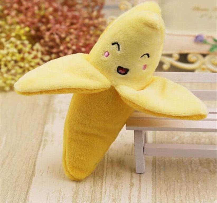 Banana Shape Dog Interactive Toy