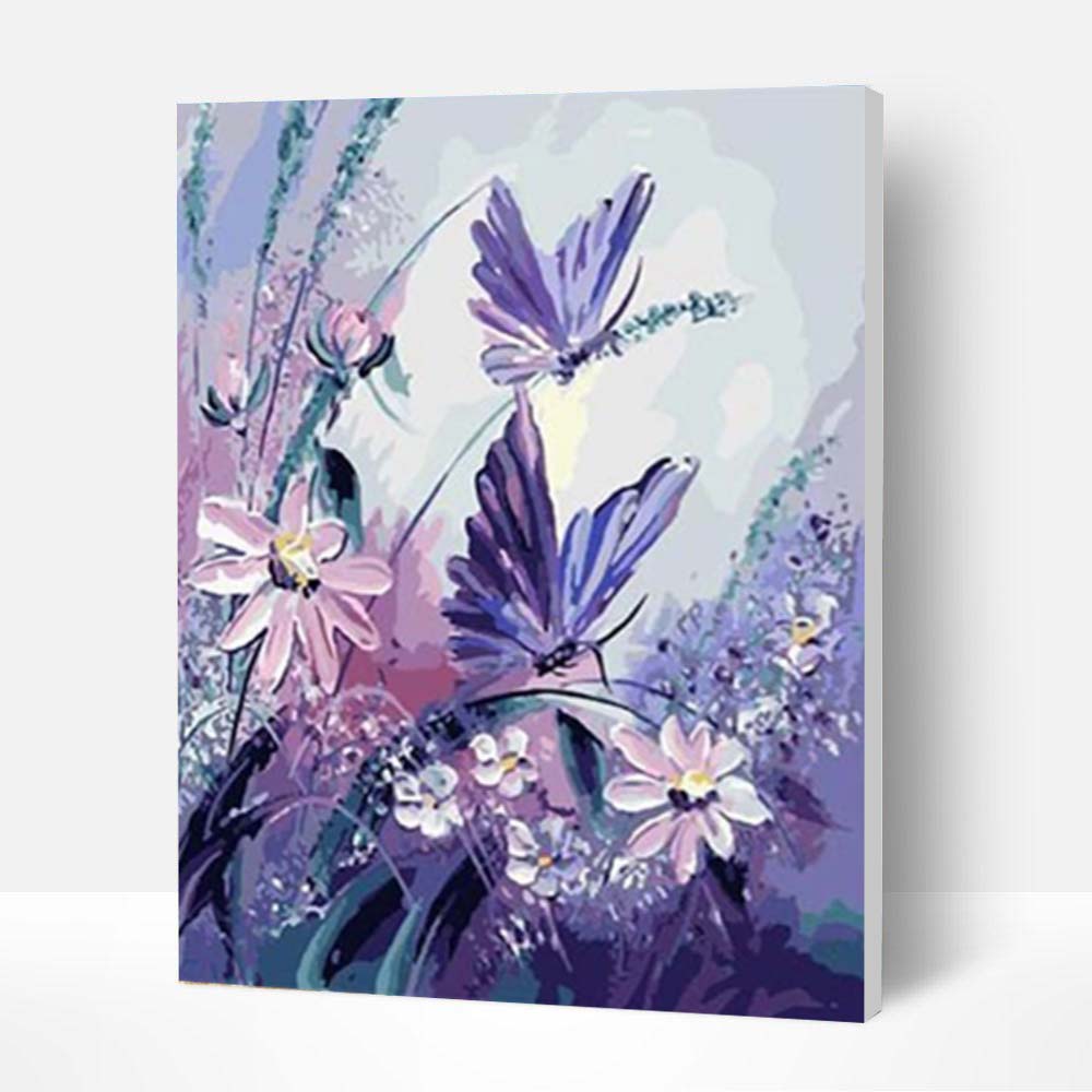 Paint by Numbers Kit - Crystal Butterfly Deco26
