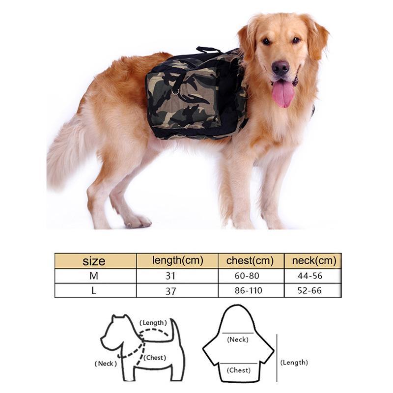 Camouflage Pet Outdoor Backpack