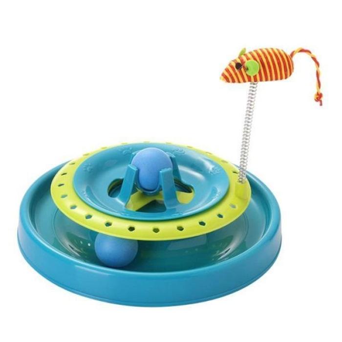 Cat Ball Track Toy With Teaser