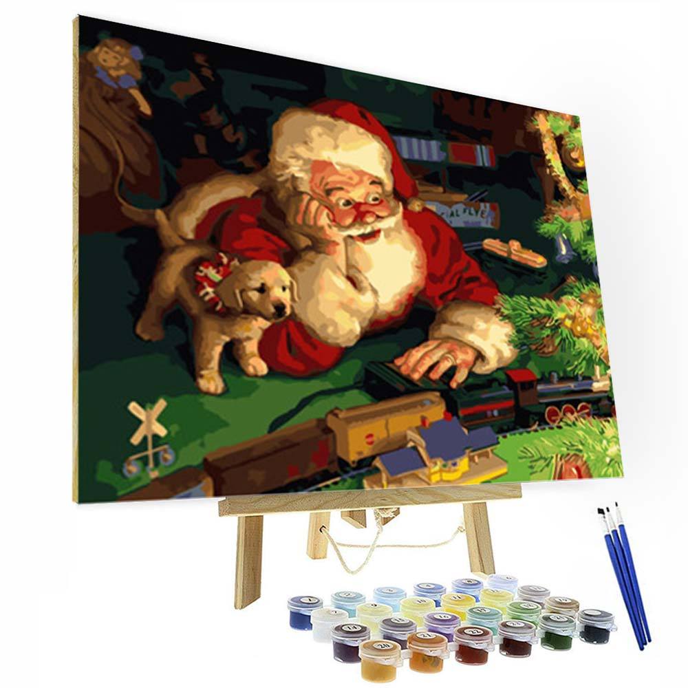 Paint by Numbers Kit - Santa Claus Deco26