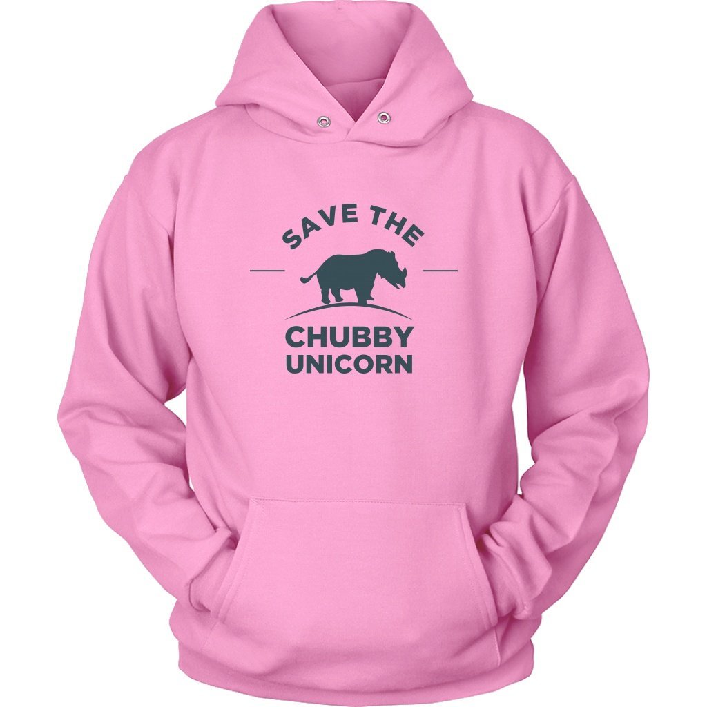 Chubby Unicorn Hoodie Design