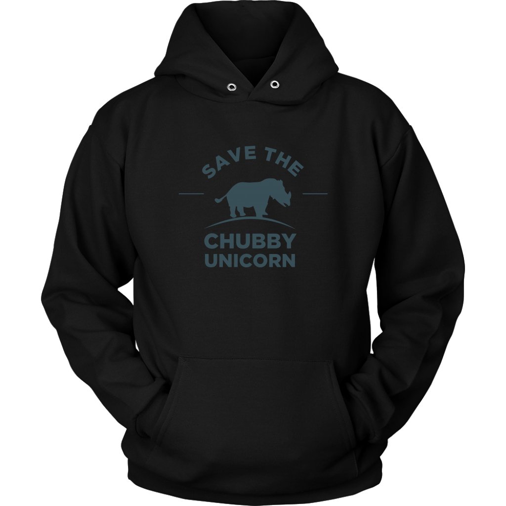 Chubby Unicorn Hoodie Design