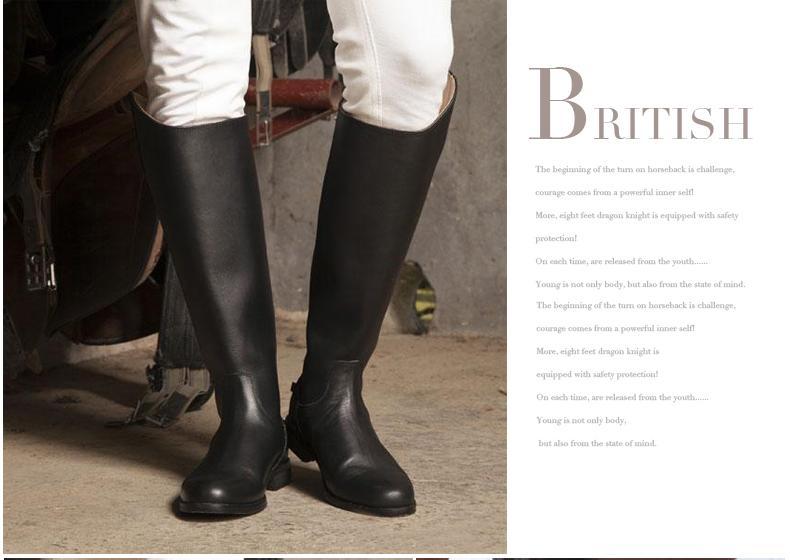 Classic Unisex Horse Riding Boots - European Sizes
