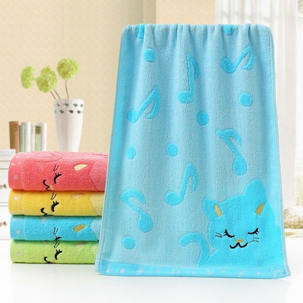 Cute Cat Design Quick-Dry Microfiber Towel