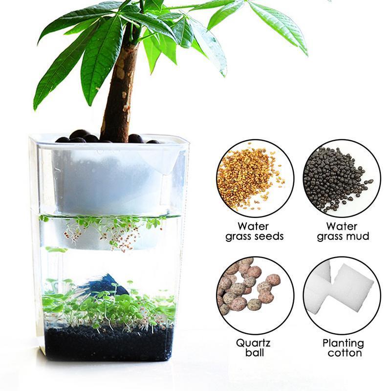 Desktop Convenient Fish Tank Vase