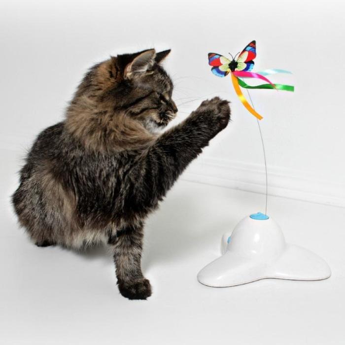 Electronic Butterfly Cat Toy