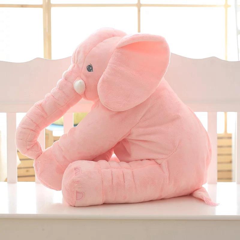 Elephant Shape Stuffed Pillow