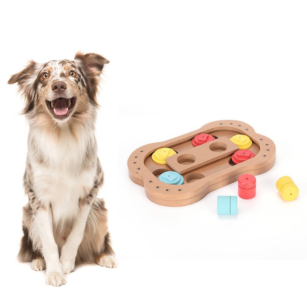 Hide and Slide Treat Dispensing Dog Toy