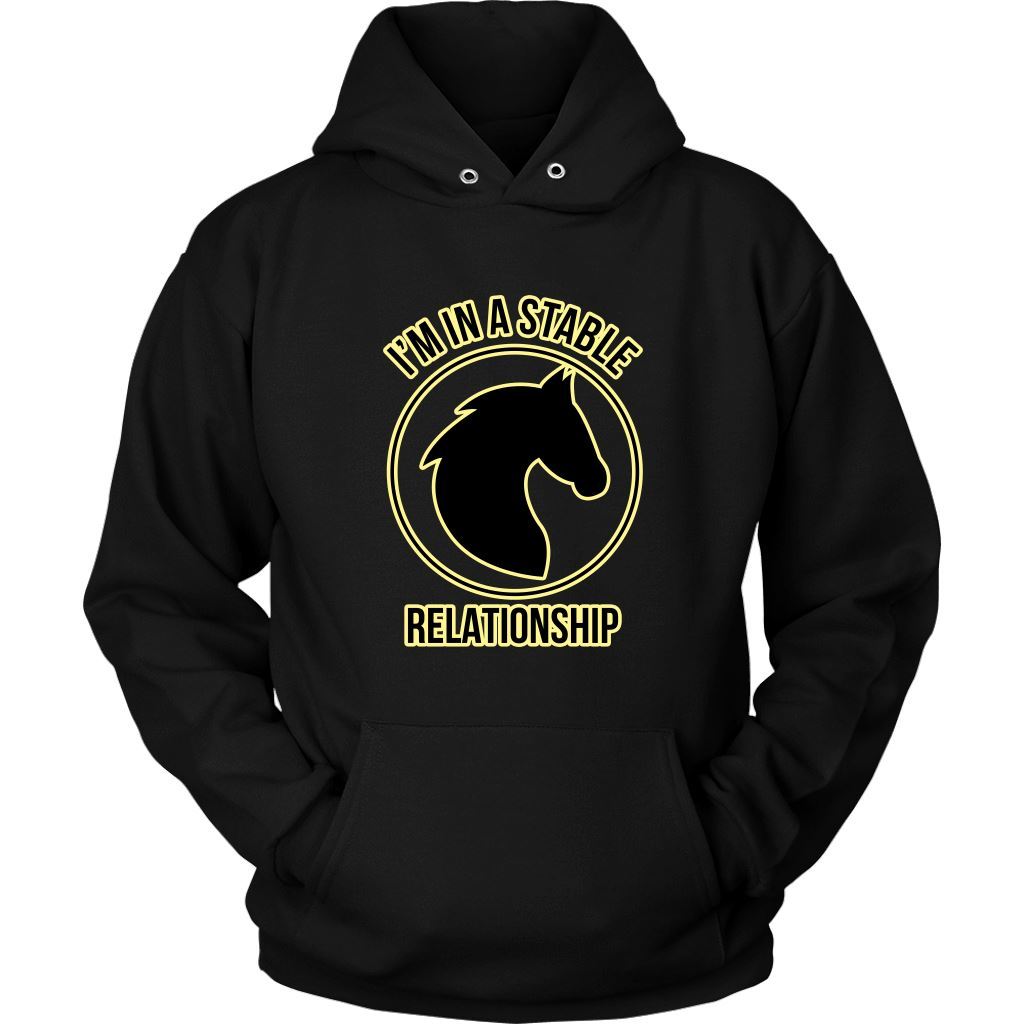 I'm in a Stable Relationship "Horse" Hoodie