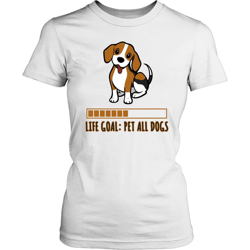 Life Goal "Dog" Shirt Design