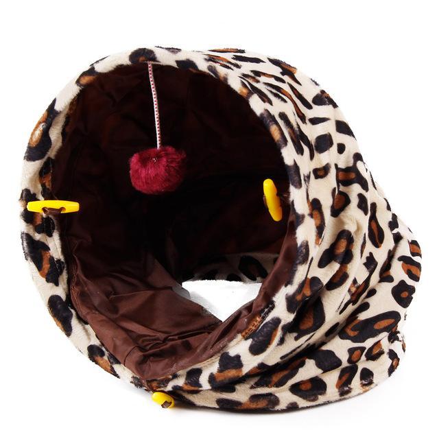 Mini Ultra Leopard Style Tunnel For Cat