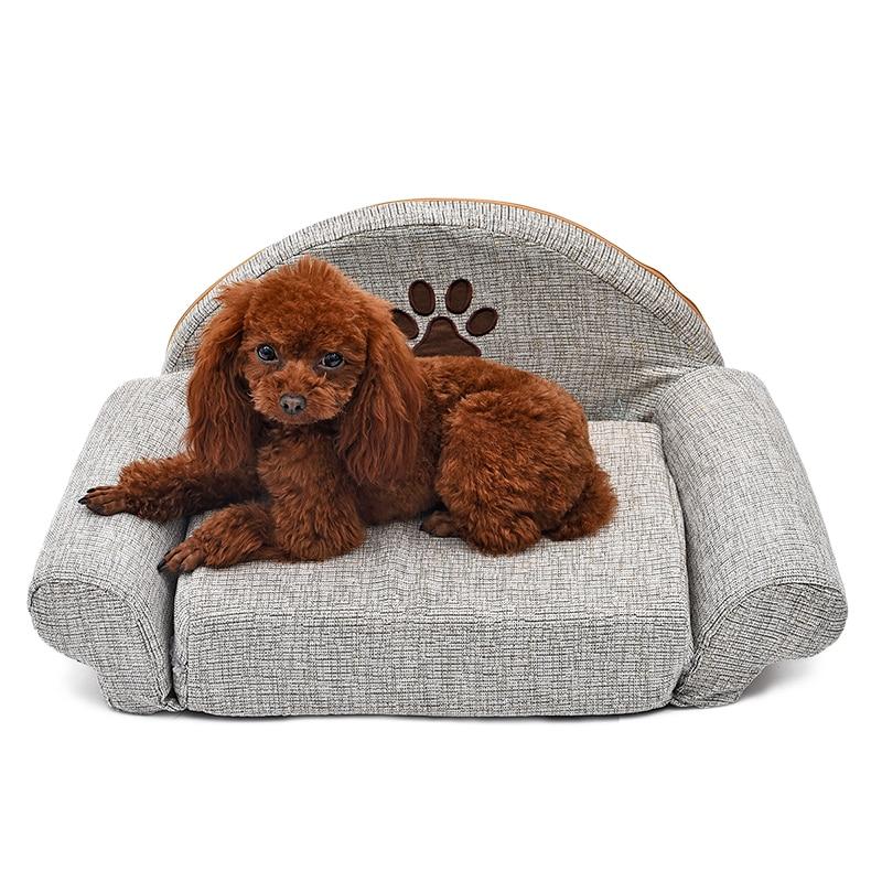 Pet Bed with Cute Paw Design