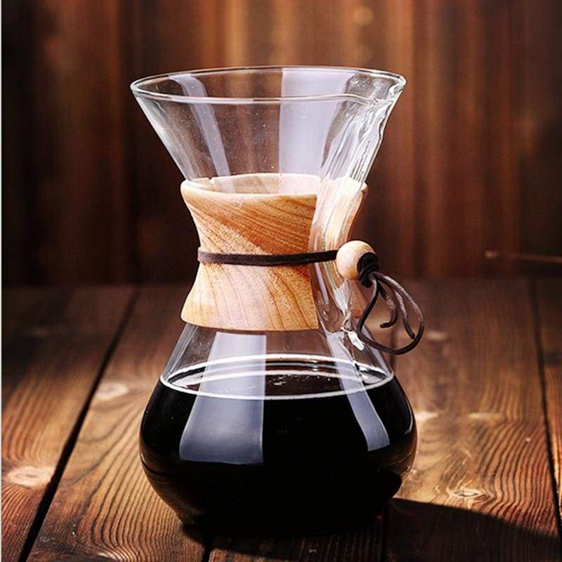 6 Cups Classic Glass Pour Over Coffeemaker