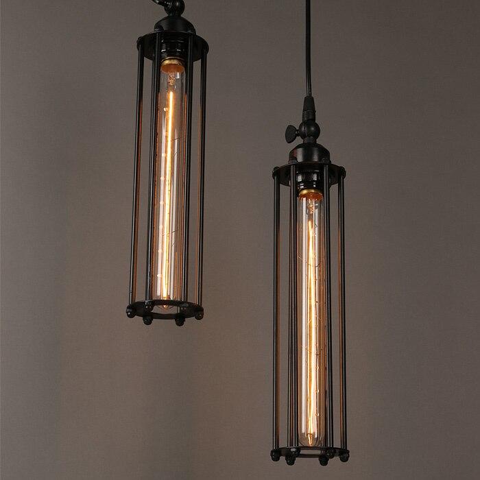 Vintage Country Style Pendant Light - Iron Cage Droplight – Deco26