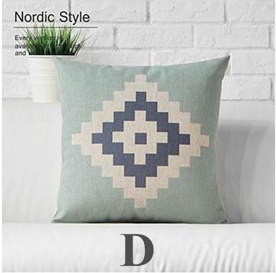 Nordic Style Deer Cushion Cover