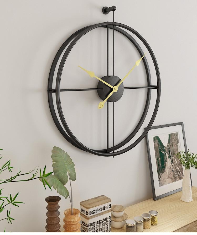 55cm Large Silent Wall Clock Modern Design