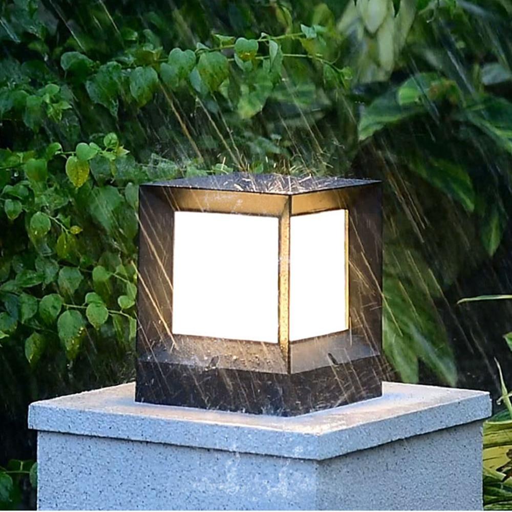 Deco26 Lore - Modern Nordic Waterproof LED Cube Lamp