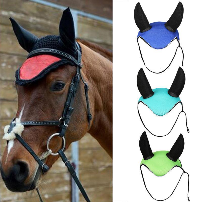 Reflective Horse Breathable Meshed Horse Ear Cover