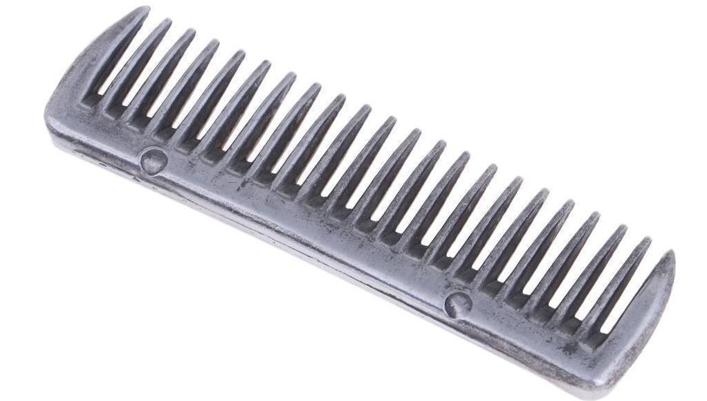 Stainless Steel Polished Horse Pony Grooming Comb