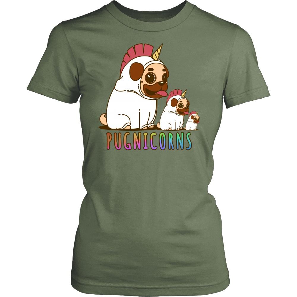 Wonderful Pugnicorns Design Shirt