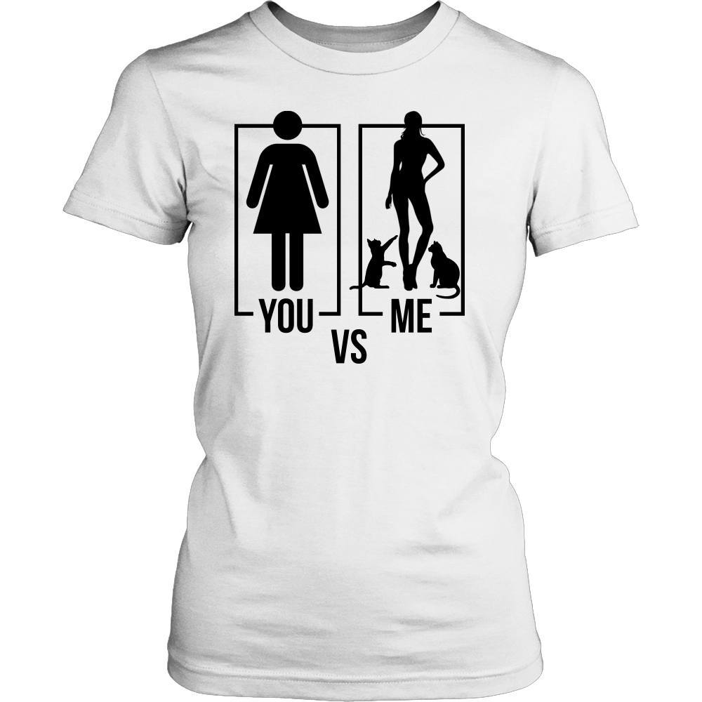 You Vs Me Type of Shirt Design