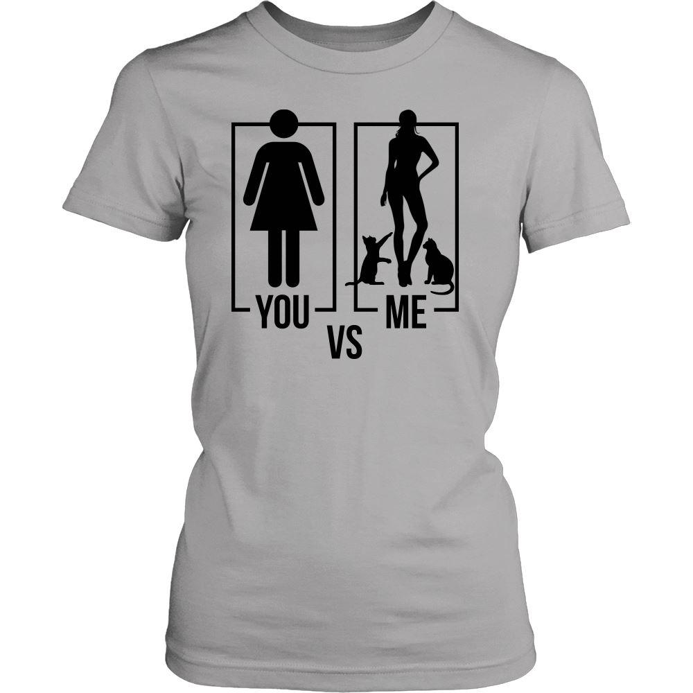 You Vs Me Type of Shirt Design